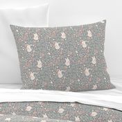 Sleeping Fox - grey - small