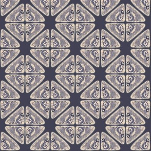 Blue grey tile