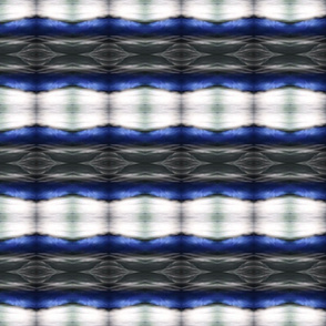 Shibori Chevron Waves - Horizontal Stripes