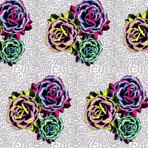 Rockabilly Roses medium