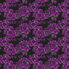 bright purple flower