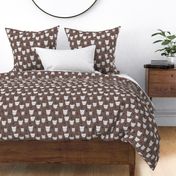 Geometric safari leopard cute woodland animals forest fall