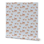 Fawn Nursery on Smokey Lilac Grey