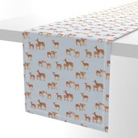 Fawn Nursery on Smokey Lilac Grey