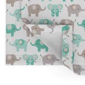 Happy elephants