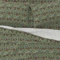 William Morris ~ Millefleur ~ Pale Linen Luxe 