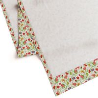 Colorful floral paisley with pomegranates