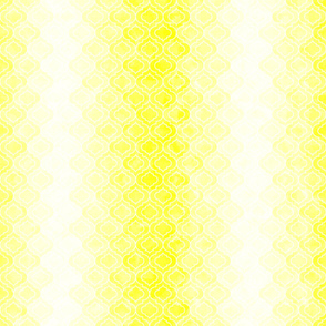 Ombre Quatrefoil Yellow