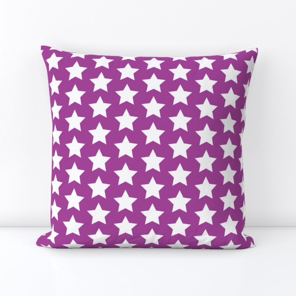 white star on purple