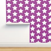 white star on purple