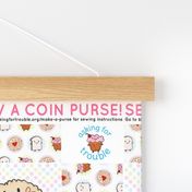 Jammie Dodger Coin Purse - Cut & Sew Pattern