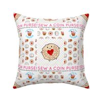 Jammie Dodger Coin Purse - Cut & Sew Pattern