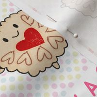 Jammie Dodger Coin Purse - Cut & Sew Pattern