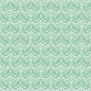 damask bold teal