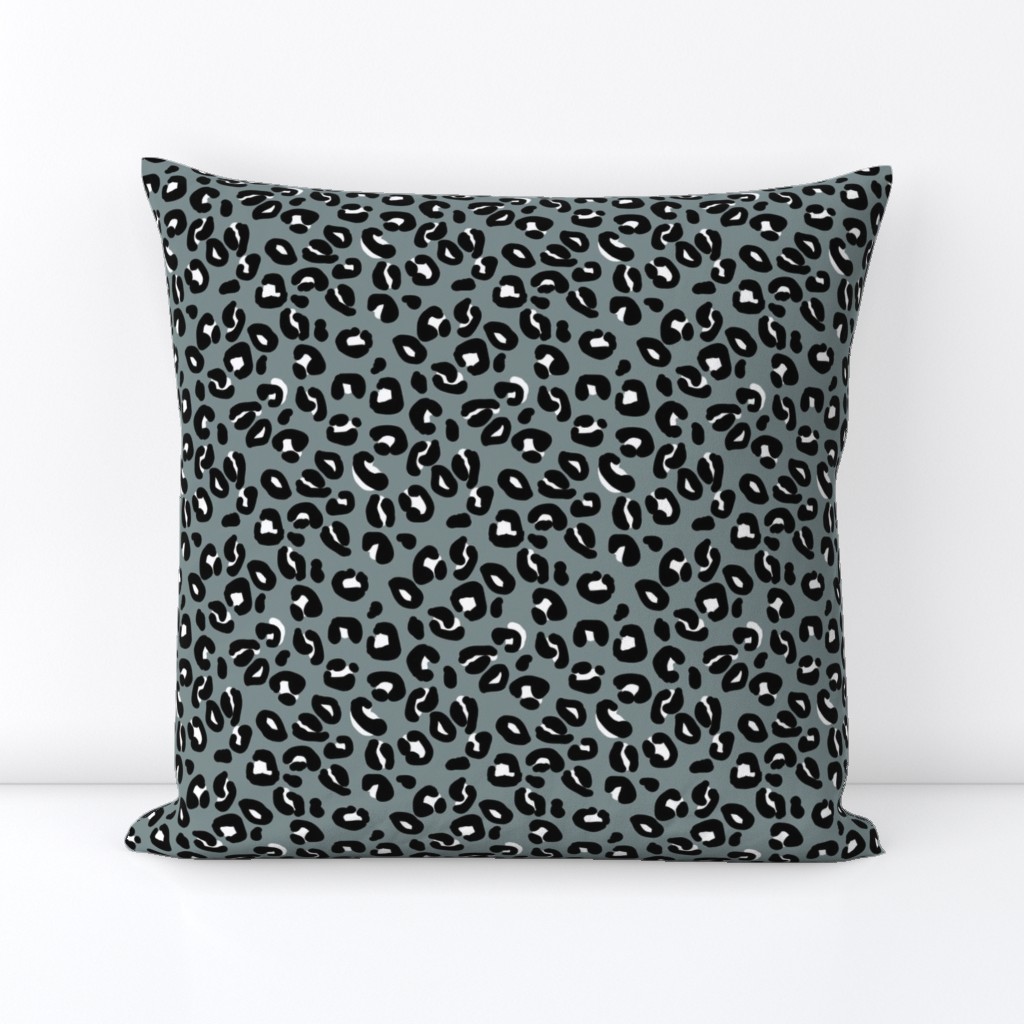 Leopard Spots Grey