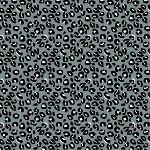Leopard Spots Grey