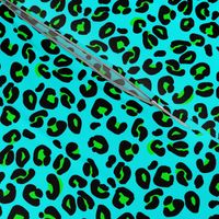 Leopard Spots Aqua