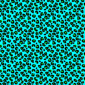 Leopard Spots Aqua