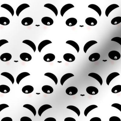 panda face