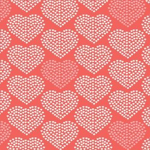 Delicate Heart - Love Valentine's Day Red