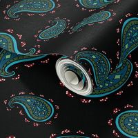 Paisley-Black