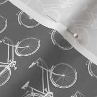 Retro Bicycles // Charcoal Grey