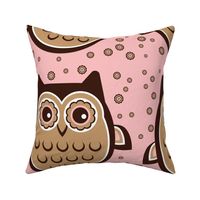 Owl Party Pink