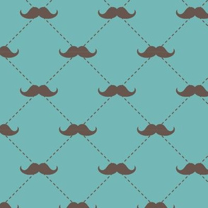 Mustaches on Gulf Green