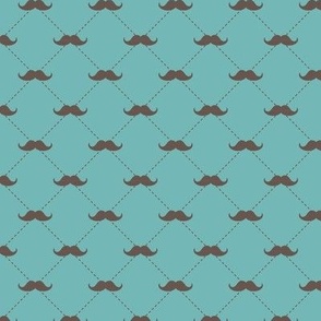 (small-scale) Mustaches on Gulf Green