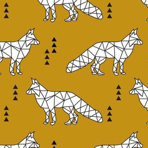 geometric fox // myan