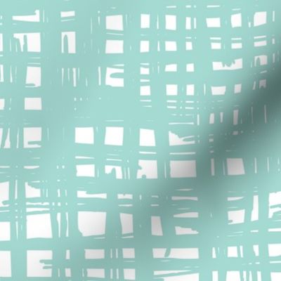 Raw pastel mint strokes and lines trendy scandinavian style raster