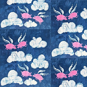 Flying Pigs Batik 4