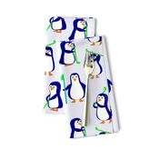 penguin golfers gray