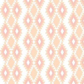 Southwestern Aztec - Peach and Blush