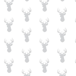 Deer- light grey/white