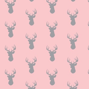 Deer-pink/grey