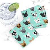 French Bulldogs french bulldog mint sweet dog puppy puppies dog lovers frenchie owners crafts