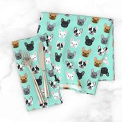 French Bulldogs french bulldog mint sweet dog puppy puppies dog lovers frenchie owners crafts