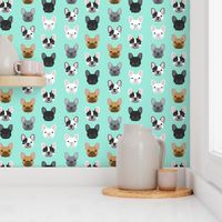 French Bulldogs french bulldog mint sweet dog puppy puppies dog lovers frenchie owners crafts