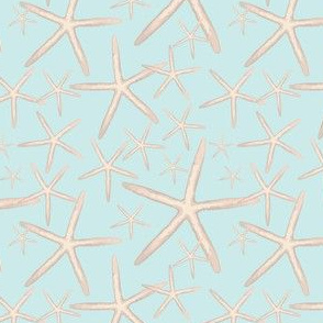16-02t Starfish Light Blue_Miss Chiff Designs