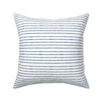 swim lane stripe in white and nautical navy 