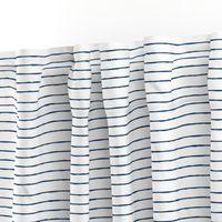 swim lane stripe in white and nautical navy 