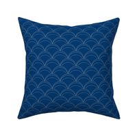 wave in nautical blue