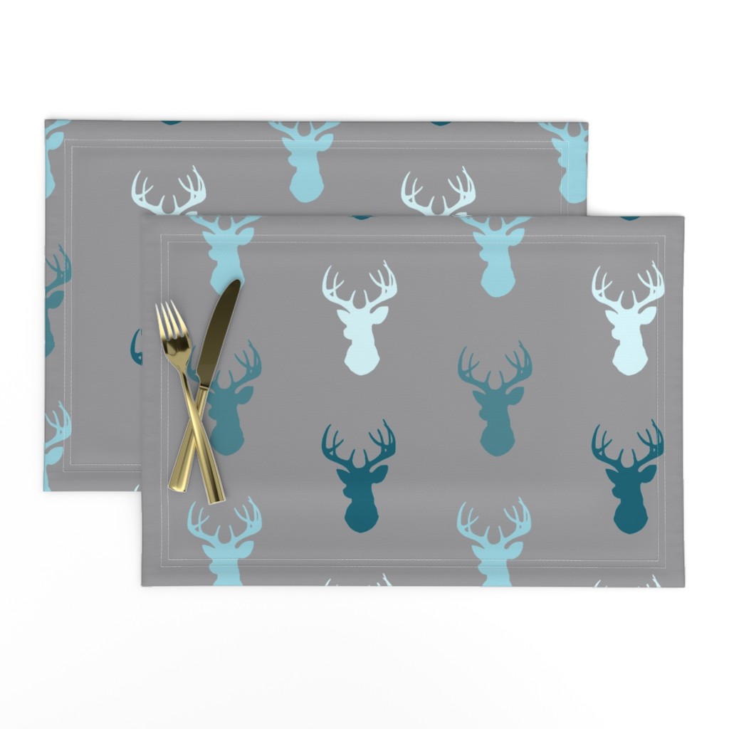 Deer-Teal/Blue/Grey- Winslow