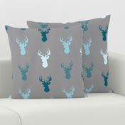 Deer-Teal/Blue/Grey- Winslow