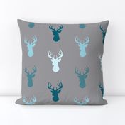 Deer-Teal/Blue/Grey- Winslow