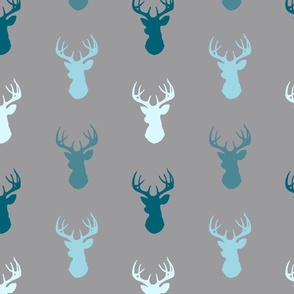 Deer-Teal/Blue/Grey- Winslow