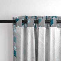 Arrow Feather- Teal/Blue/Grey- Winslow- Baby boy Woodland Nursery