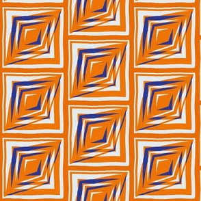 Orange and Blue Cubes