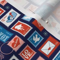 Book of Stamps* (Jackie Blue & Tomato Soup) || valentine postage stamps